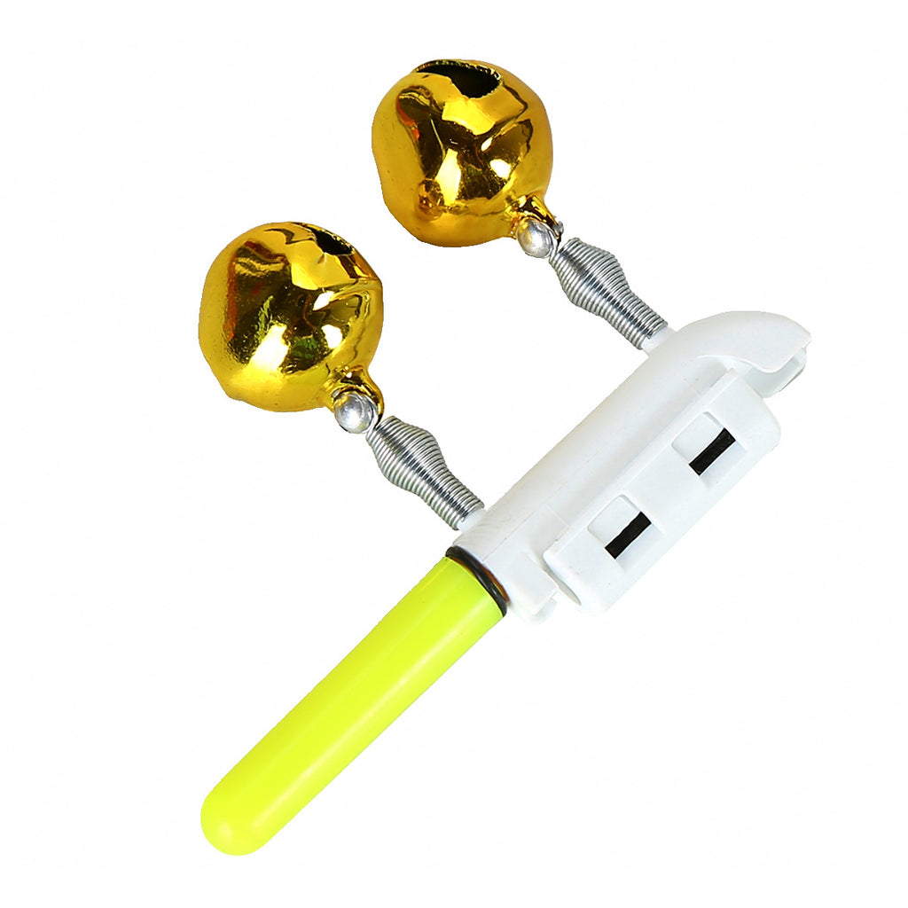 Electronic Rod Tip Bite Alarm Light with Dual Bells