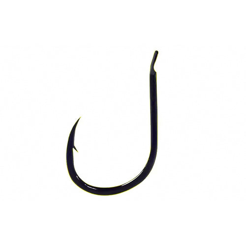 Iseni Style Fishing Hooks, Black, 40-Pack, Barbed or Barbless