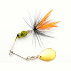 Mini Spinner Spoon Lure, Single Hook, 7 g (0.25 oz)