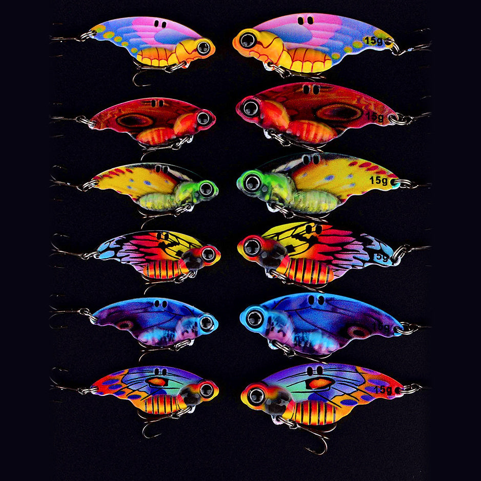 Insect Vib Lure, 4.2–5.5 cm, 7–15 g (0.25–0.53 oz)