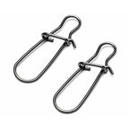 Stainless Steel Fast Snap Reinforced Safety Pin Snaps, Black