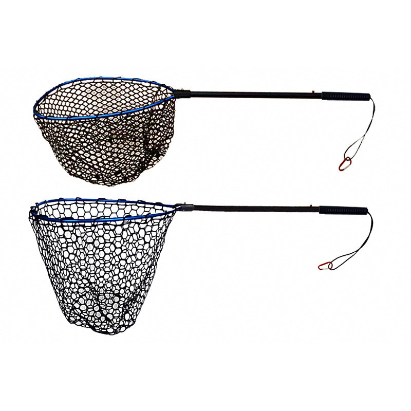 Telescopic Landing Net, Aluminum Handle, Silicone Mesh