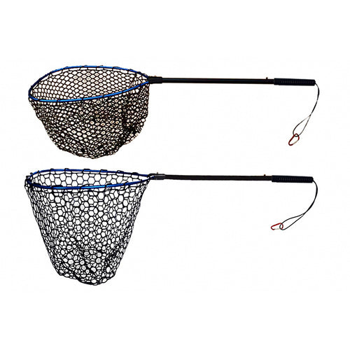 Telescopic Landing Net, Aluminum Handle, Silicone Mesh