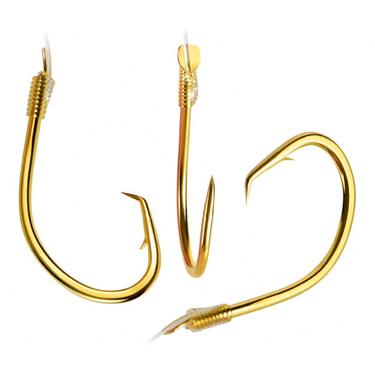 Eagle Beak Snelled & Loose Hooks, Sizes #8–#24
