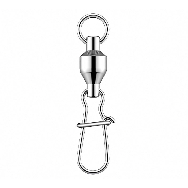 304 Stainless Ball Bearing Swivels with Strong Snaps, 10/20 Pack
