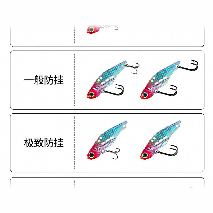 Metal VIB Blade Bait Lure, 2.5–18 g (0.09–0.63 oz)