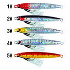Slow Pitch Metal Jig, 14–100 g (0.5–3.5 oz)