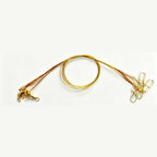 Stainless Steel Wire Leader, 15-30 cm (6-12 in)
