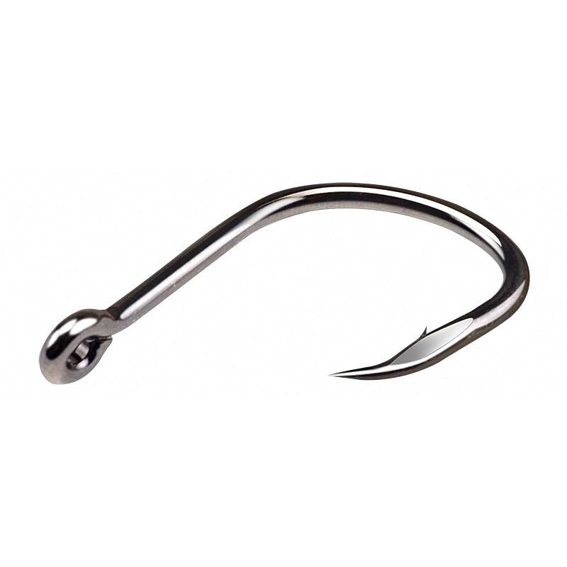 Big Game Saltwater Hooks, High-Carbon Steel, 10–100 Pack