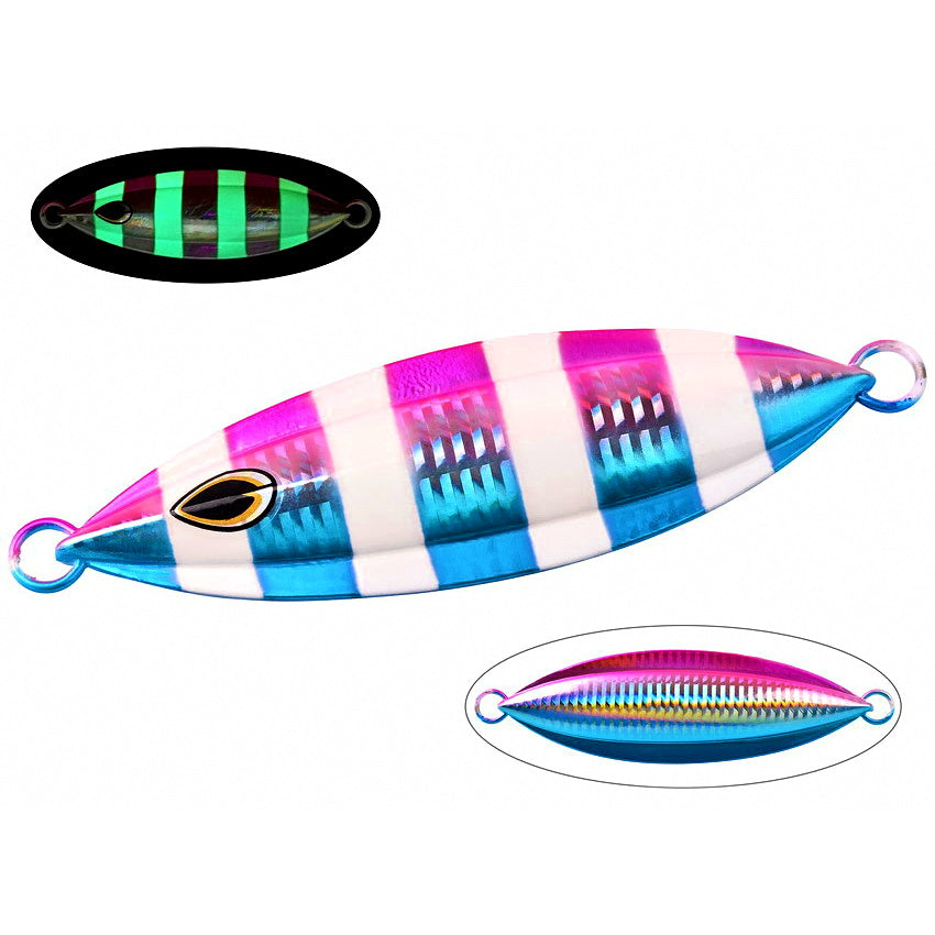 Glow Slow Pitch Jig, 40–200 g (1.4–7.1 oz)