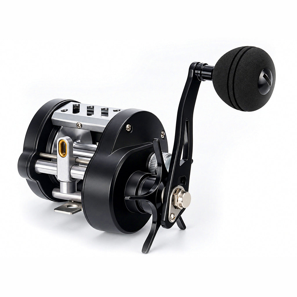 All-Metal Baitcasting Reel GK40, 6.3:1, Left or Right Hand