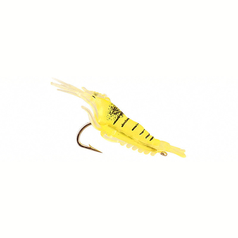 Soft Shrimp Lure with Hook, Glow Colors