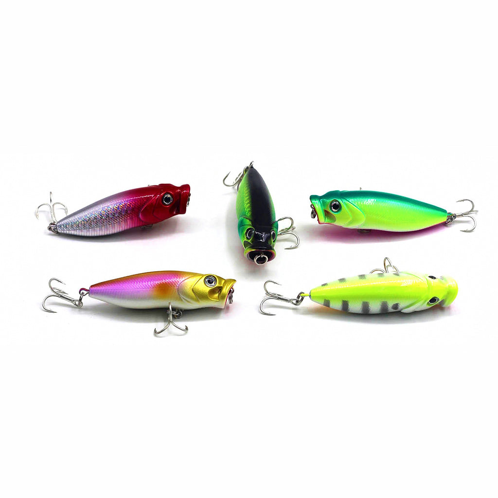 Topwater Popper Lure, 6.8 cm 7.5 g (2.7 in, 0.26 oz)
