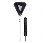 Folding Landing Net with Telescopic Aluminum Pole, Triangle