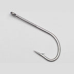 Stainless Steel Barbed Hooks, 100-Pack, Sizes 1/0–10/0