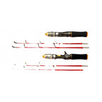 Ice Fishing Rod, 2-Piece Fiberglass, Soft Action