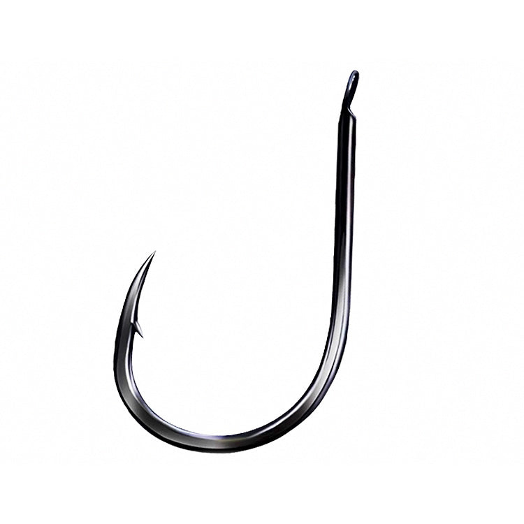 Carbon Steel Chimata Hooks, Barbed/Barbless, 40 pcs