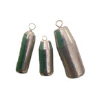 Cylinder Iron Sinker with Swivel, 22–440 g (0.8–15.5 oz)
