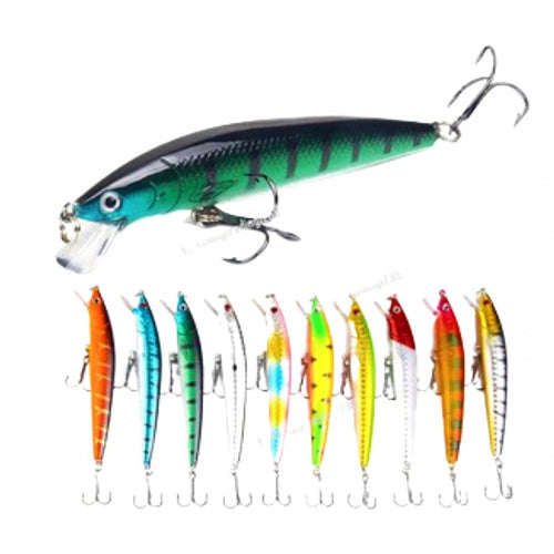 Floating Minnow Lure, 10 cm (3.9 in), 9 g (0.32 oz)