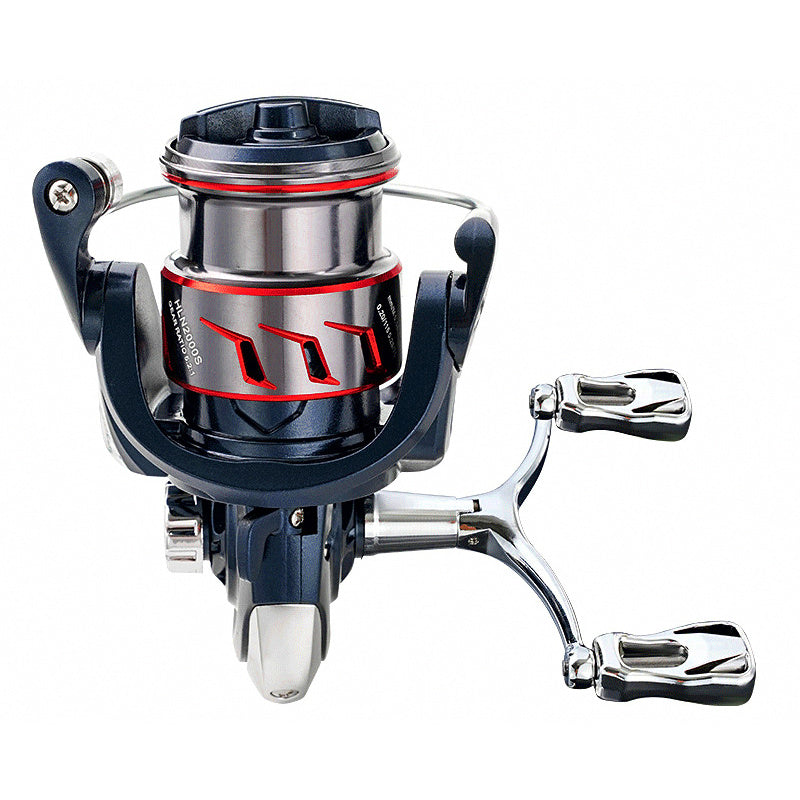 All-Metal Spinning Reel, Shallow Spool, 2000S–3500M