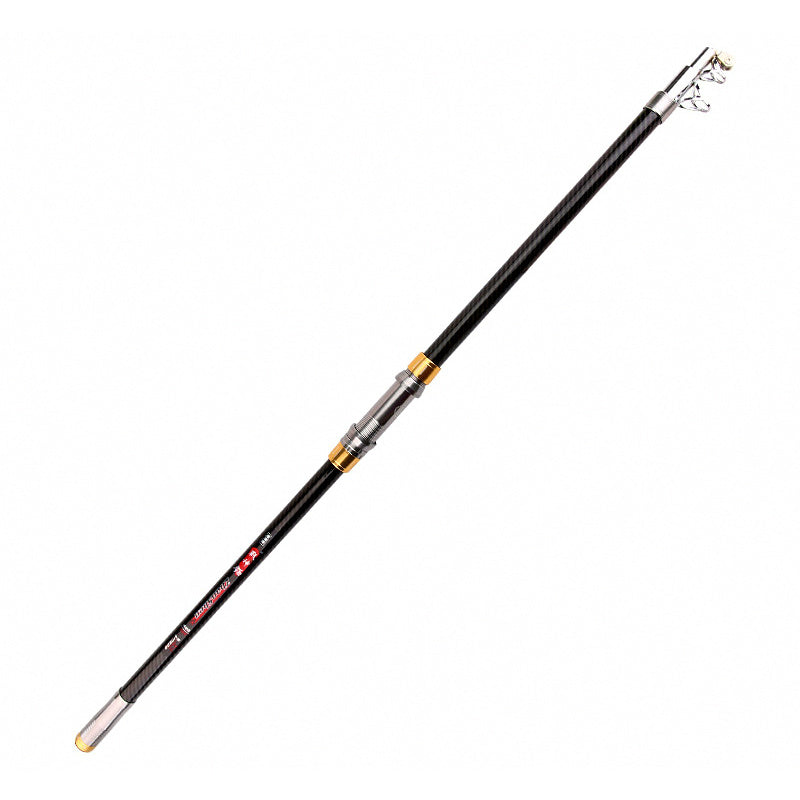 Extra Hard Carbon Telescopic Rod, 3.0–4.5 m (9.8–14.8 ft)