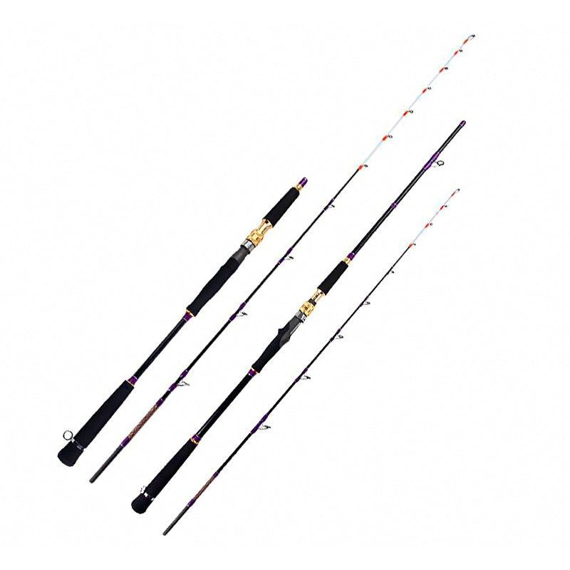 Solid Fiberglass Boat Rod, 1.35–2.05 m (4.4–6.7 ft)