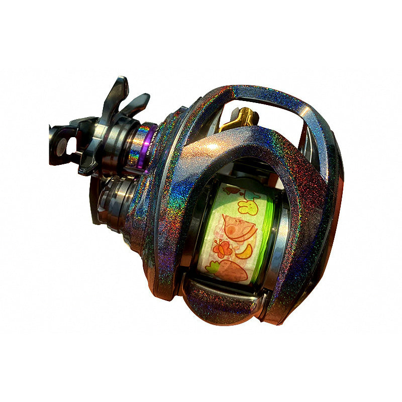Baitcasting Reel Protective Film Wrap, Left or Right Handle