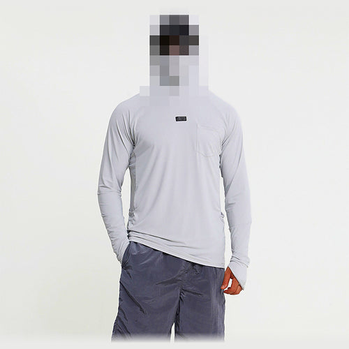 Men's Quick-Dry Sun Protection Fishing Shirt, Lightweight Mesh
