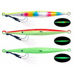 Glow Slow Pitch Jig 3-Pack, 30–150 g (1.1–5.3 oz)