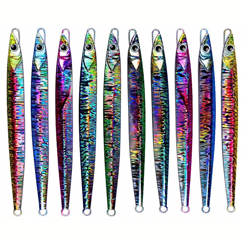 Lead Knife Jig, 60–180 g (2.1–6.3 oz) Saltwater Boat Jig