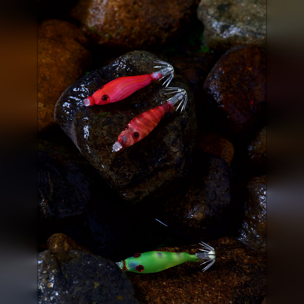 Mini Cloth-Wrap Shrimp Squid Jig, 5 cm (2 in), 2.5 g