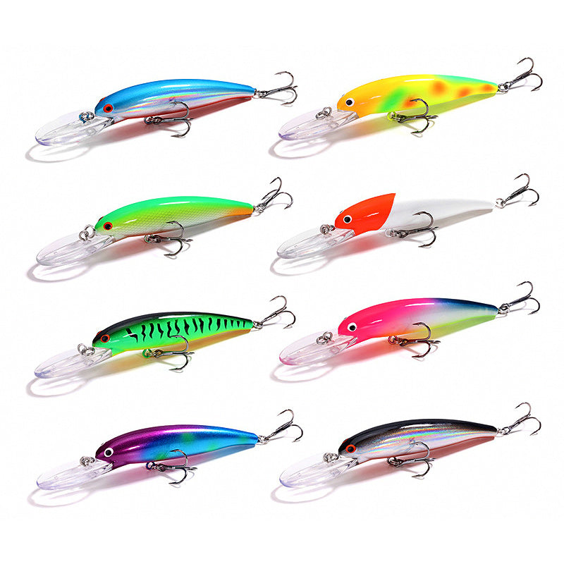 Floating Minnow Plug, Long Lip, 12–20 g (0.4–0.7 oz)