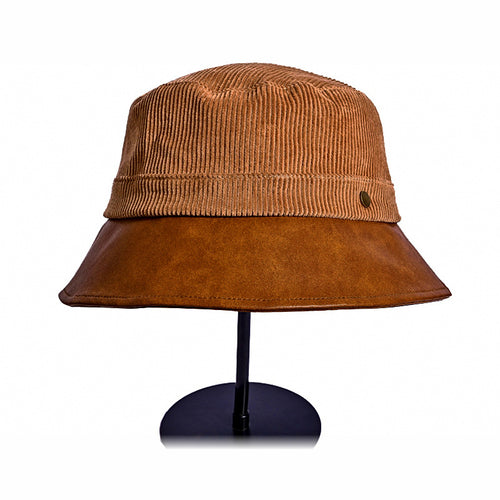 Polyester Bucket Hat, Wide Brim, Adjustable & Foldable