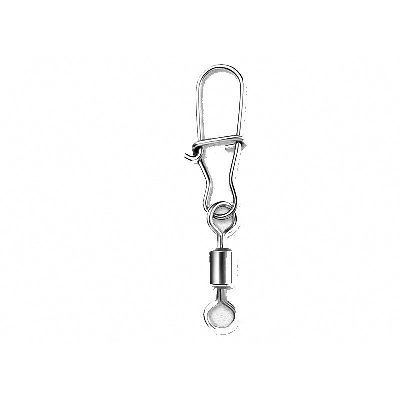 Safety Pin Snap Swivels, Sizes 2–14, 50 or 100 Pack