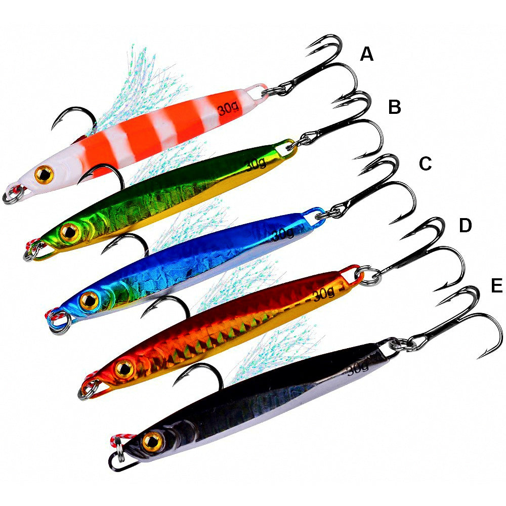 Lead Casting Jig, 7–30 g (0.25–1.06 oz), Glow Option