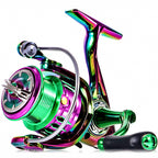 Long Cast Metal Spinning Reel, 14 Bearings, 5.2:1