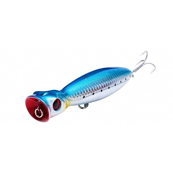 Floating Popper Topwater Lure, 9.5–36 g (0.34–1.27 oz)