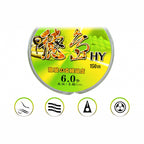 Nylon Fishing Line, 150 m (164 yd) Spool, Sizes No. 0.8–12