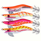 Glow Wood Shrimp Squid Jig, 7 g (0.25 oz), 8 cm