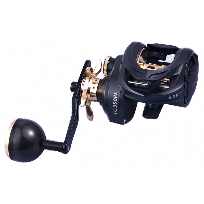 Wide Body Teardrop Baitcasting Reel, 6.3:1 Gear Ratio