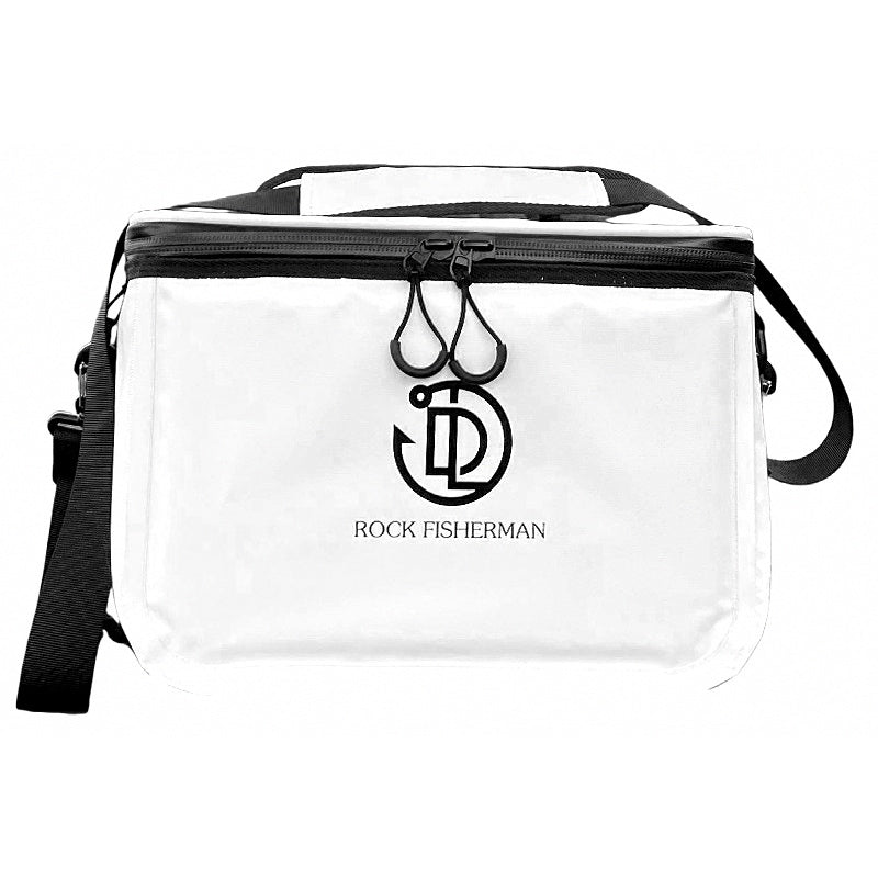10 L Soft Cooler Bag, Crossbody Fish Bag, White