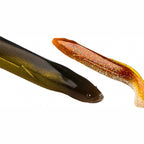 Eel-Style Soft Swimbait w/ Lead Head Hook, 15 & 20 cm