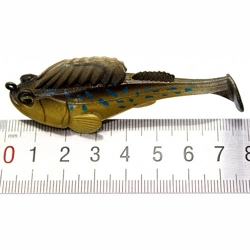 Lead-Head T-Tail Soft Swimbait, 7–20 g (0.25–0.7 oz)