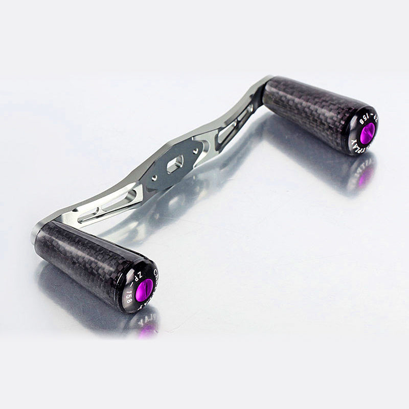 Aluminum Baitcasting Reel Handle, 130 mm Double Knob