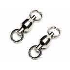 Stainless Steel Ball Bearing Fishing Swivel, Flat Double Ring