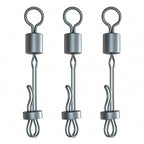 Stainless Steel Snap Swivels, Large Opening Quick Snap