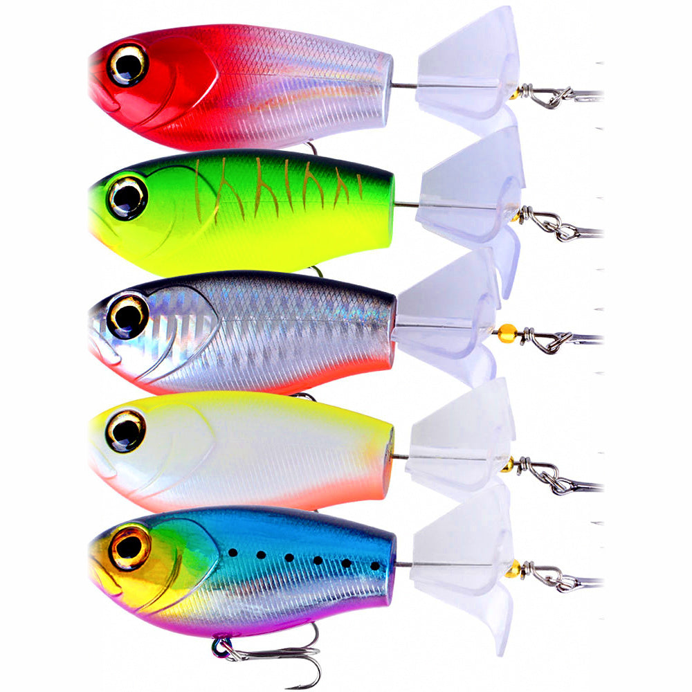 Topwater Propeller Hard Bait, 9.5 cm, 17.6 g (0.62 oz)