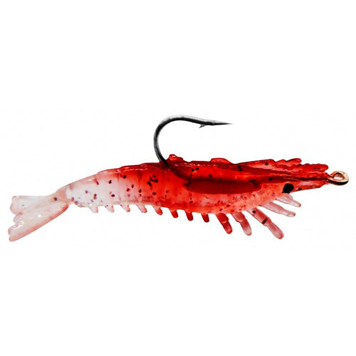 Weighted Soft Shrimp Lure, 3 g (0.11 oz) 6 cm (2.4 in)