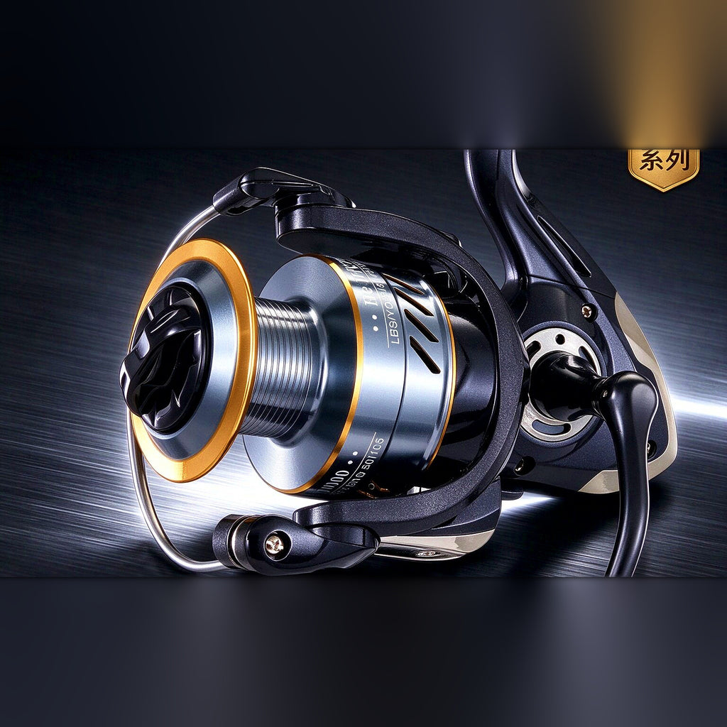 Metal Spinning Reel, 5.2:1 Gear Ratio, 1000–7000 Size