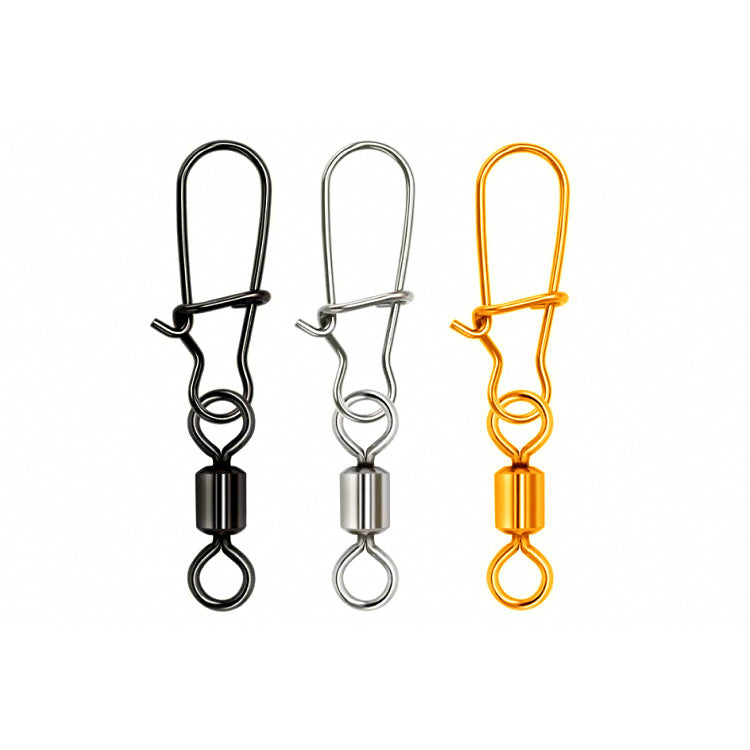 Snap Swivel with Figure-8 Ring, Sizes 5/0 to 14